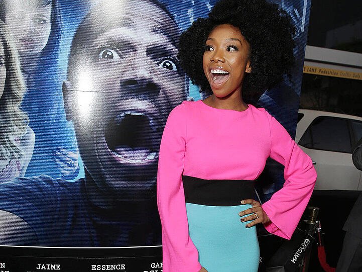 Brandy zu Besuch bei der Premiere zu "A Haunted House 2" in Los Angeles