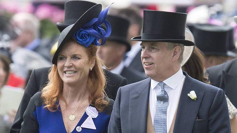 Prinz Andrew und Sarah Ferguson 2015 bei einem gemeinsamen Auftritt in Ascot
