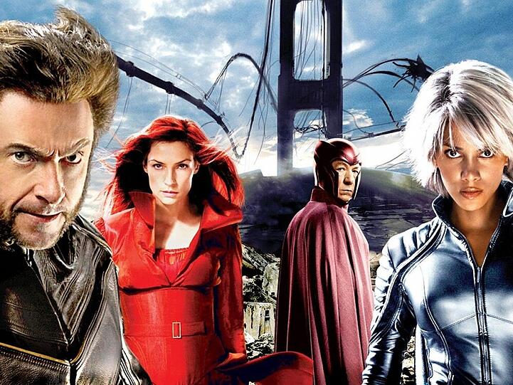 Den "X-Men" um Hugh Jackman (l.) droht Gefahr