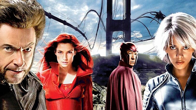 Den "X-Men" um Hugh Jackman (l.) droht Gefahr Den "X-Men" um Hugh Jackman (l.) droht Gefahr