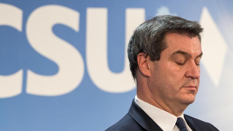 Markus Söder, CSU-Parteivorsitzender und bayerischer Ministerpräsident. Foto: Peter Kneffel/Archiv