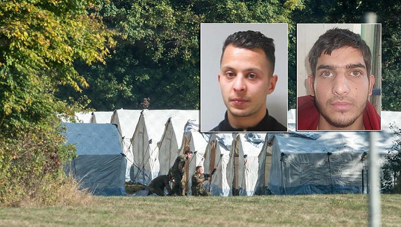 Salah Abdeslam (links) und Ahmad Almohammad. Letzterer soll sich Anfang Oktober in der Zeltstadt in Feldkirchen aufgehalten haben, was sich am Mittwoch als falsch herausstellte. Salah Abdeslam (links) und Ahmad Almohammad. Letzterer soll sich Anfang Oktober in der Zeltstadt in Feldkirchen aufgehalten haben, was sich am Mittwoch als falsch herausstellte.