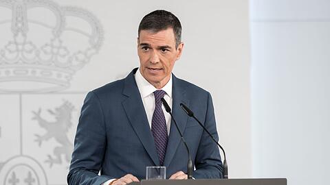 Pedro Sánchez ist ein scharfer Kritiker des militärischen Vorgehens von Israel in Gaza. (Archivfoto)