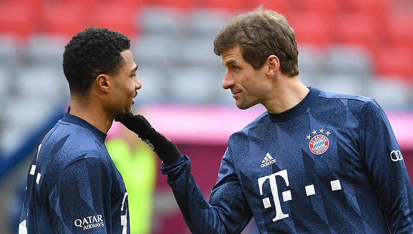 Thomas Müller und Serge Gnabry sind gegen Köln wieder dabei.