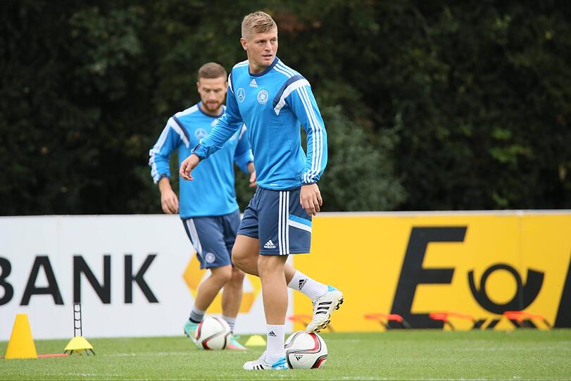 Die Bilder vom ersten DFB-Training vor den EM-Qualifikationsspielen.