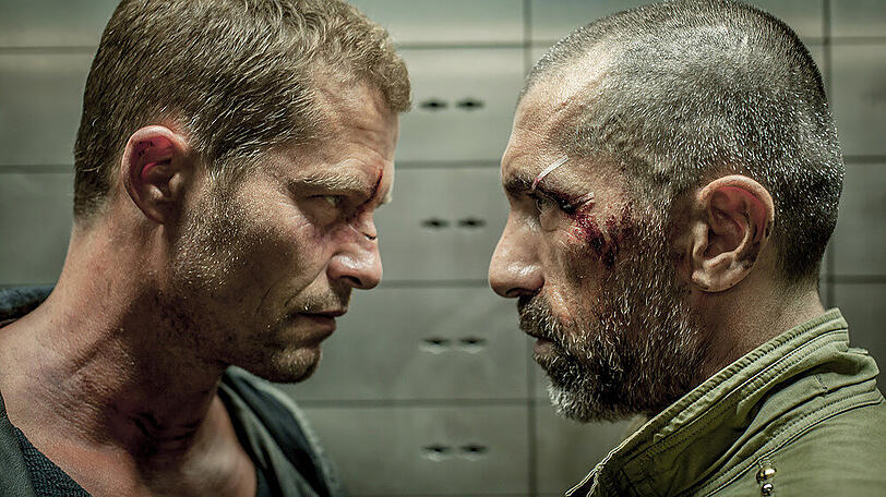 "Tatort: Fegefeuer": Nick Tschiller (Til Schweiger, l.) trifft erneut auf Firat Astan (Erdal Yildiz)