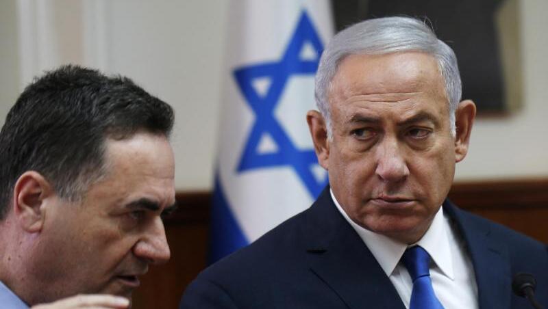 Benjamin Netanjahu (r) und Israel Katz. Benjamin Netanjahu (r) und Israel Katz.
