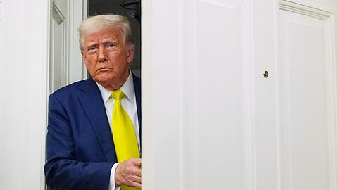 Donald Trump verbreitet eine eigenwillige Osterbotschaft. (Archivbild)