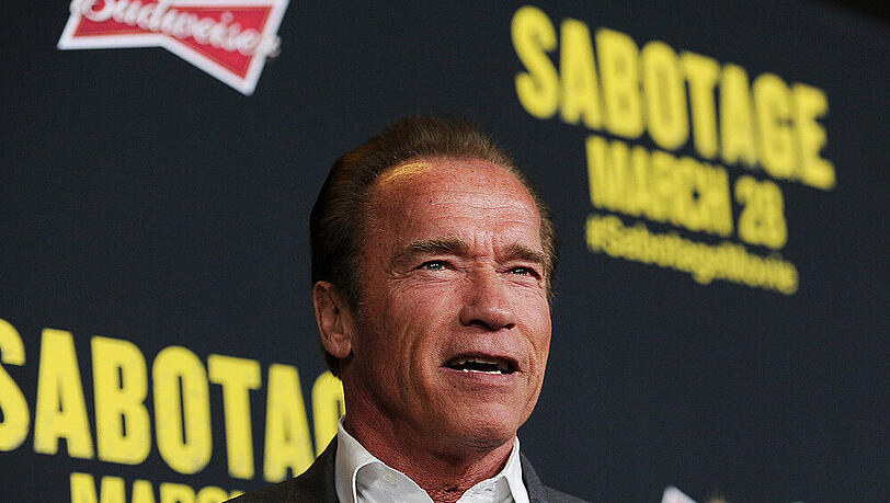 Arnold Schwarzenegger bei der Premiere von "Sabotage" in Los Angeles Arnold Schwarzenegger bei der Premiere von "Sabotage" in Los Angeles