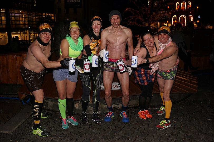 Für den guten Zweck - Bilder vom "UnderpantsRun" in der Innenstadt.