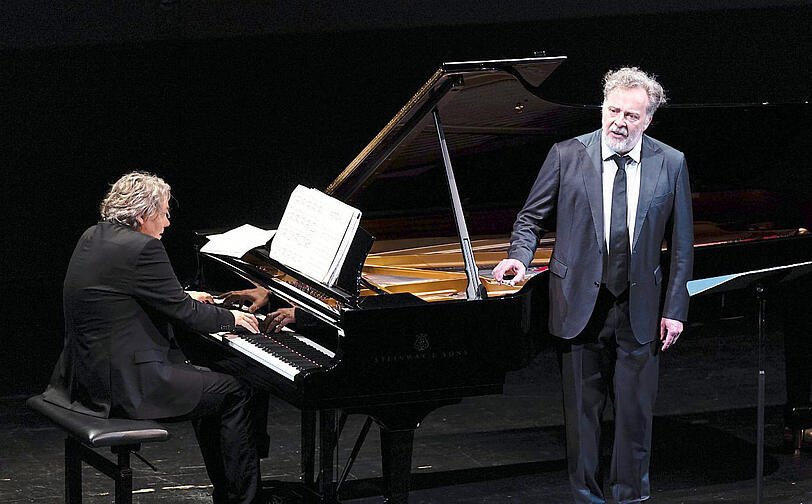 Christian Gerhaher und der Pianist Gerold Huber.