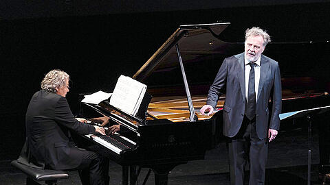 Christian Gerhaher und der Pianist Gerold Huber.