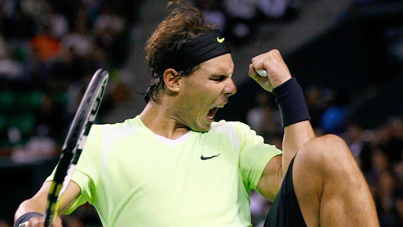 So kennen wir ihn: Rafael Nadal, immer voll dabei. So kennen wir ihn: Rafael Nadal, immer voll dabei.