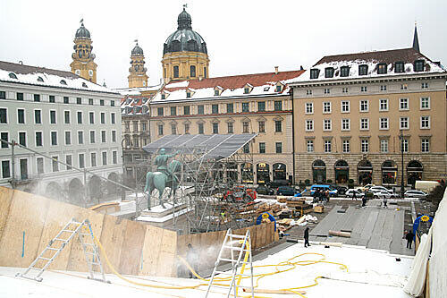 Bahn frei für die Piste am Wittelsbacher Platz