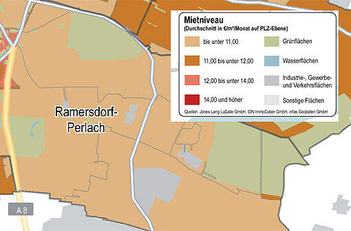 Der Mietatlas 2011 - Klicken Sie durch die Viertel