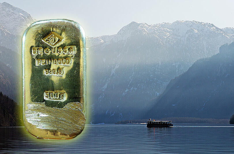 Eine Schülerin hat im Königssee einen Goldbarren im Wert von rund 16.000 Euro gefunden.