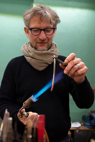 Goldschmied Jürgen Rolle.