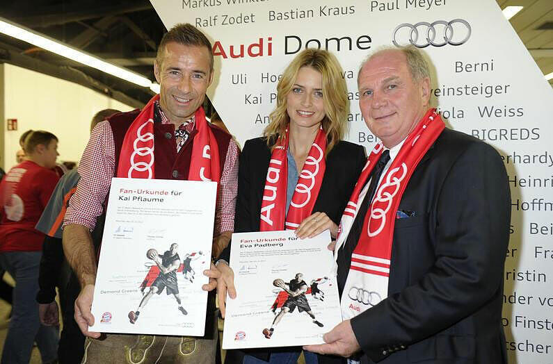 ...an der Fan-Kampagne "Dein Name im Audi Dome".