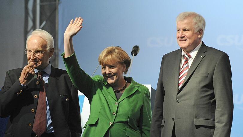 Angela Merkel und Horst Seehofer Angela Merkel und Horst Seehofer
