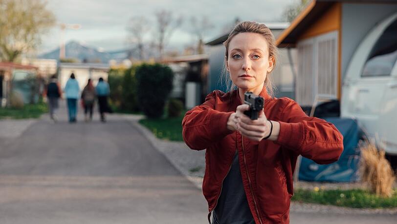 "Die Toten vom Bodensee: Nachtschatten": Kommissarin Luisa Hoffmann (Alina Fritsch) im Einsatz. "Die Toten vom Bodensee: Nachtschatten": Kommissarin Luisa Hoffmann (Alina Fritsch) im Einsatz.