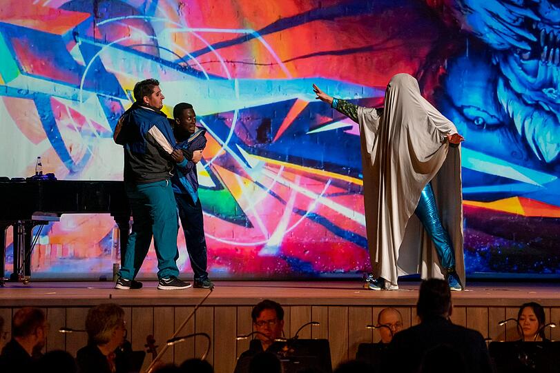 Mozarts "Zauberflöte reloaded" im Prinzregententheater.