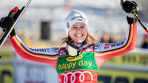 Einst selbst erfolgreiche Skifahrerin, nun Expertin: Viktoria Rebensburg.