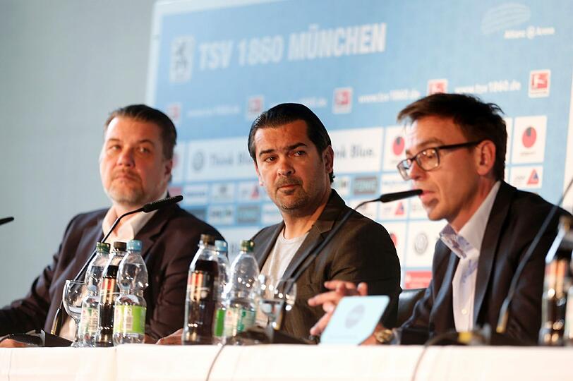 Die Löwen-Bosse: Präsident Gerhard Mayrhofer und die Geschäftsführer Gerhard Poschner und Markus Rejek (v.l.).