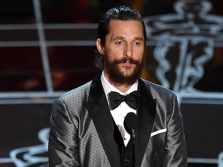 Matthew McConaughey bei der Oscar-Verleihung 2015