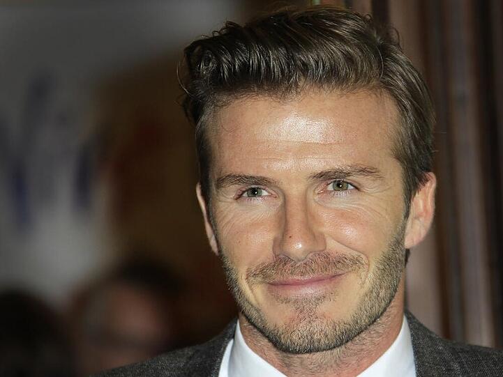 David Beckham holt sich seine Inspiration aus dem Alltag