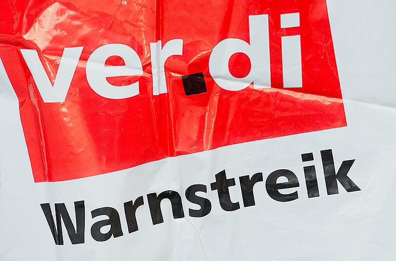 Wenn Streik-Profis streiken. Foto: Arno Burgi/Archiv