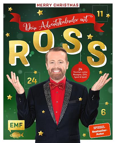 Ja, ist denn schon Weihnachten? Ross Antony veröffentlichte am 2. September einen Adventskalender. Ja, ist denn schon Weihnachten? Ross Antony veröffentlichte am 2. September einen Adventskalender.