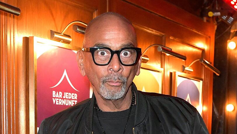 Pierre Sanoussi-Bliss im Februar bei einer Theater-Premiere in Berlin.