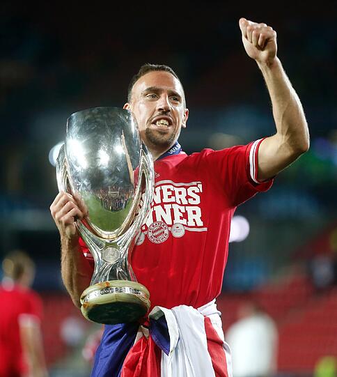 FC Bayern gewinnt den Supercup gegen Chelsea: Die Jubelbilder