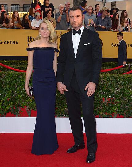 Naomi Watts mit Ehemann Liev Schreiber