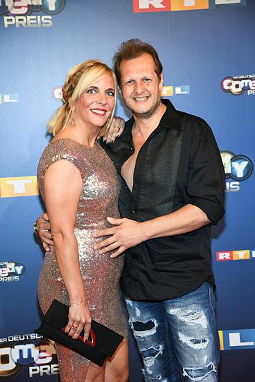 Jens Büchner mit Frau Daniela