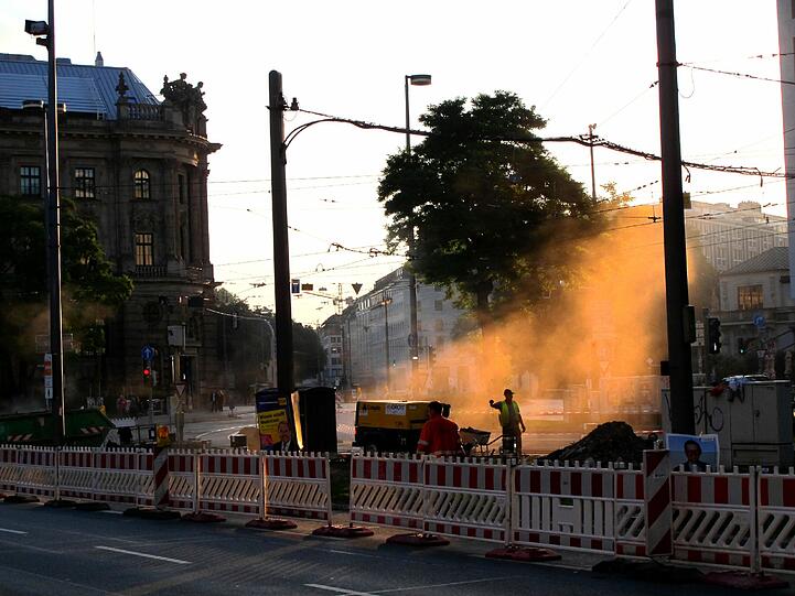 ... am Samstagmorgen festhalten.