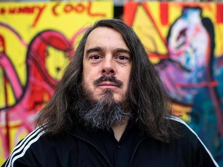 Jonathan Meese. Foto: Bernd von Jutrczenka/dpa/Archivbild