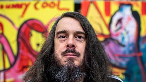 Jonathan Meese. Foto: Bernd von Jutrczenka/dpa/Archivbild