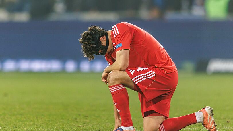 Ein frustrierter FCN-Kapitän Fabio Gruber nach der Niederlage.