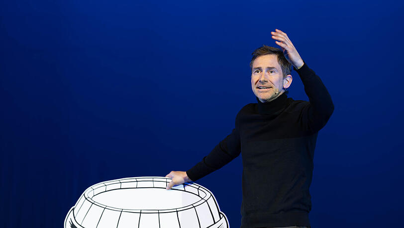 Markus Stoll als Wiesnwirt.