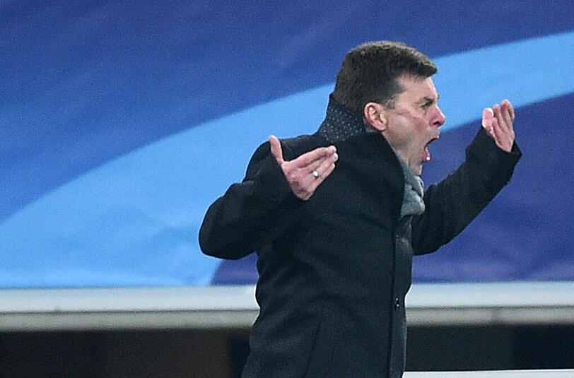 Platz drei: Dieter Hecking (51) vom VfL Wolfsburg gehört laut Schiedsrichter-Votum zu den Schreihälsen der Liga.