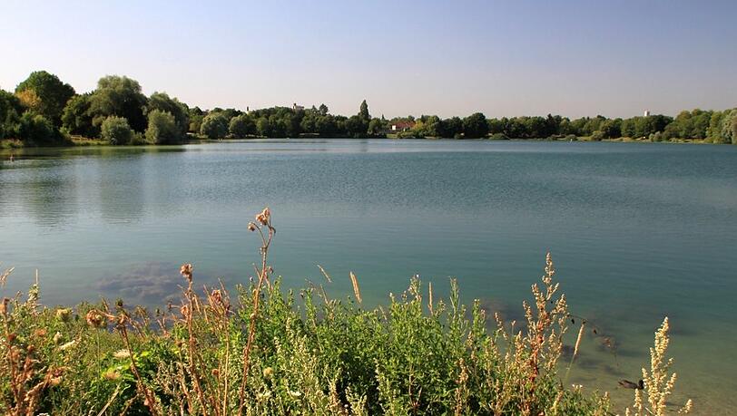 Der Lerchenauer See: Hier kam es zum Polizeieinsatz. Der Lerchenauer See: Hier kam es zum Polizeieinsatz.