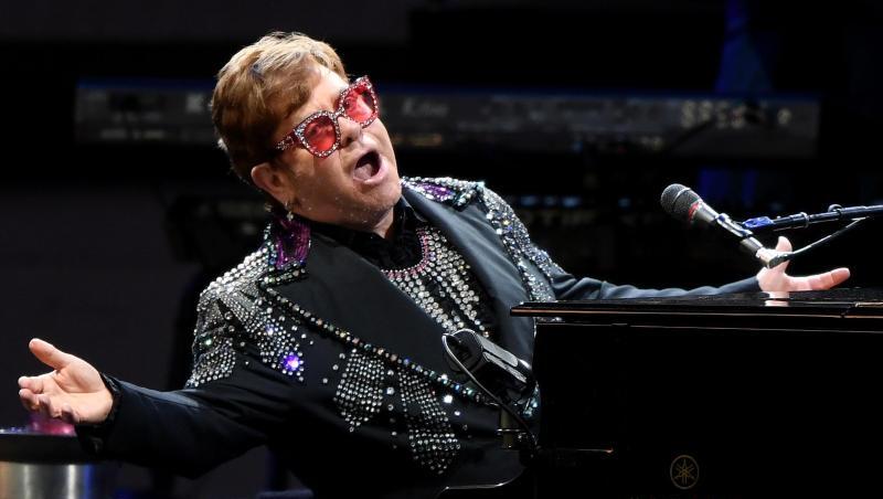 Elton John blieb die Stimme weg. Elton John blieb die Stimme weg.