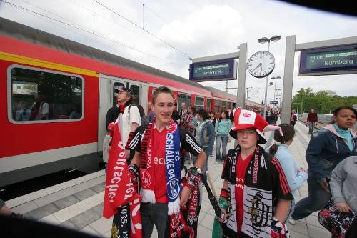 Per S-Bahn zum easyCredit-Stadion: Wer aus Richtung Neumarkt kommt, tut sich künftig schwer.