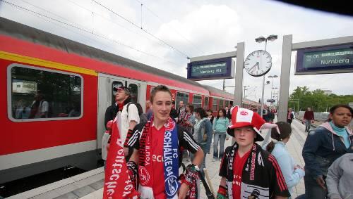 Per S-Bahn zum easyCredit-Stadion: Wer aus Richtung Neumarkt kommt, tut sich künftig schwer. Per S-Bahn zum easyCredit-Stadion: Wer aus Richtung Neumarkt kommt, tut sich künftig schwer.