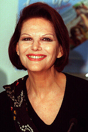 Die italienische Film-Diva Claudia Cardinale gab "Mörtel" 2002 die Ehre.