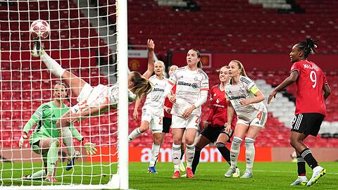 Die M&uuml;nchnerinnen zeigen vollen Einsatz.