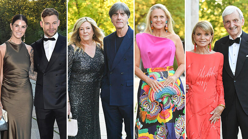 Elegante Roben f&uuml;r den guten Zweck: Diese Promis zeigten sich am Donnerstagabend in M&uuml;nchen...