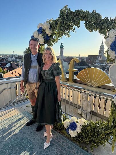 Wiesn-Wirte Peter und Franziska Reichert (Bräurosl) Wiesn-Wirte Peter und Franziska Reichert (Bräurosl)