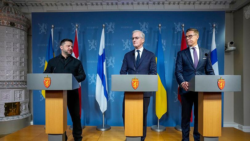 Finnland und Norwegen engagieren sich als Nachbarn Russland für eine Beendigung des Moskauer Angriffskrieges gegen die Ukraine. (Archivbild) Finnland und Norwegen engagieren sich als Nachbarn Russland für eine Beendigung des Moskauer Angriffskrieges gegen die Ukraine. (Archivbild)